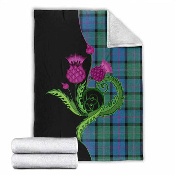 MacThomas (McThomas) Tartan Blanket Traditional Scottish Thistle X-Large 59 x 79 inches 150 x 200 cm - Tartan Vibes Clothing