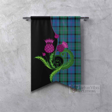 MacThomas (McThomas) Tartan Gonfalon Traditional Scottish Thistle Fishtail - Tartan Vibes Clothing