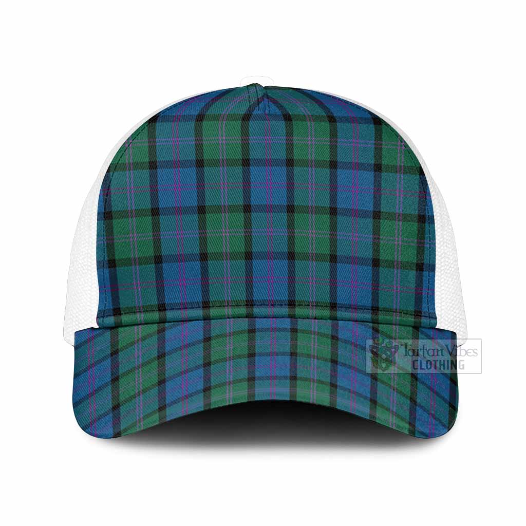 MacThomas (McThomas) Tartan Mesh Trucker Cap One Size (Adjustable) White - Tartan Vibes Clothing