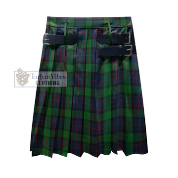 MacWilliam Tartan Men's Pleated Skirt - Fashion Casual Retro Scottish Kilt Style