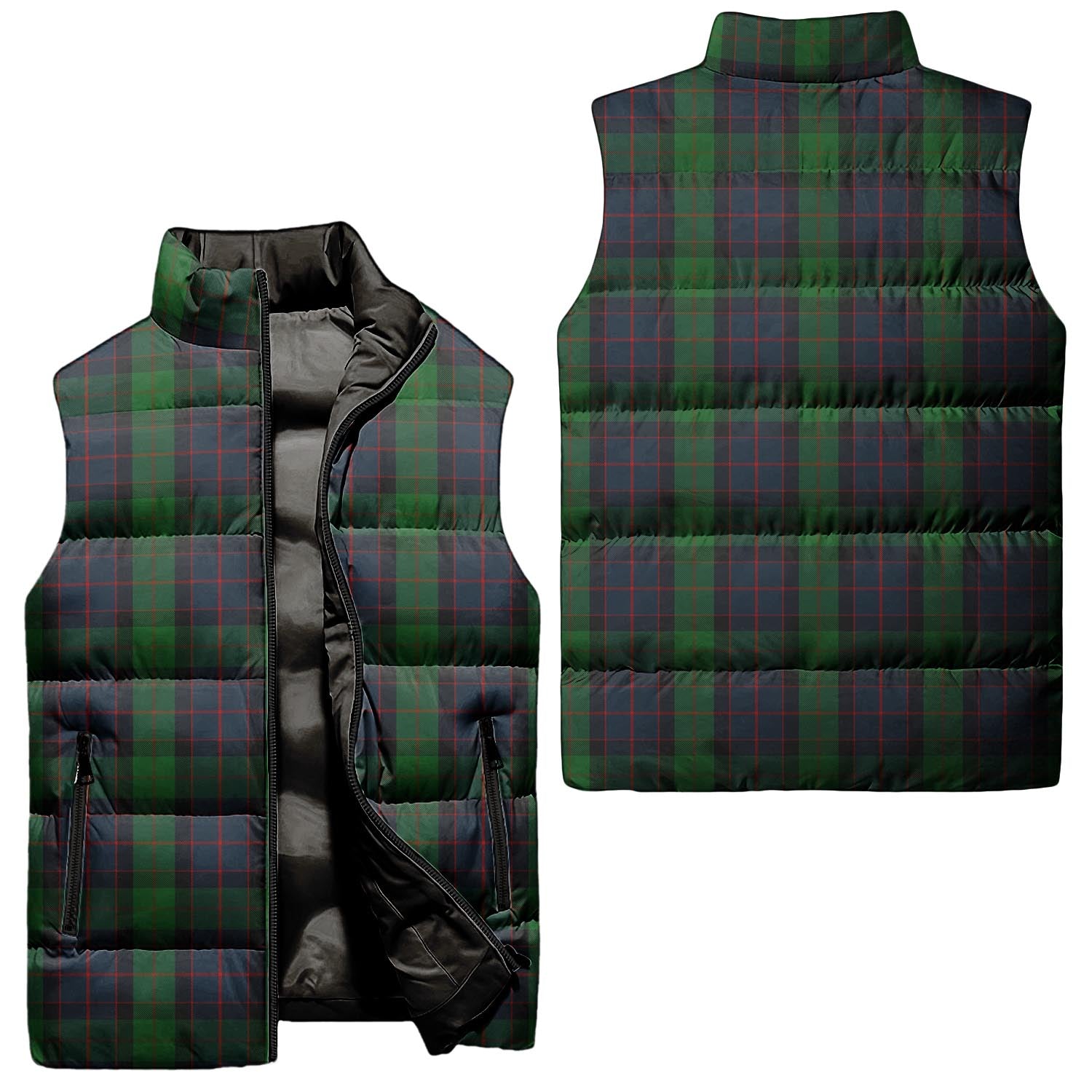 MacWilliam Tartan Sleeveless Puffer Jacket Unisex - Tartanvibesclothing