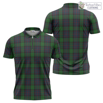 MacWilliam (McWilliam) Tartan Zipper Polo Shirt