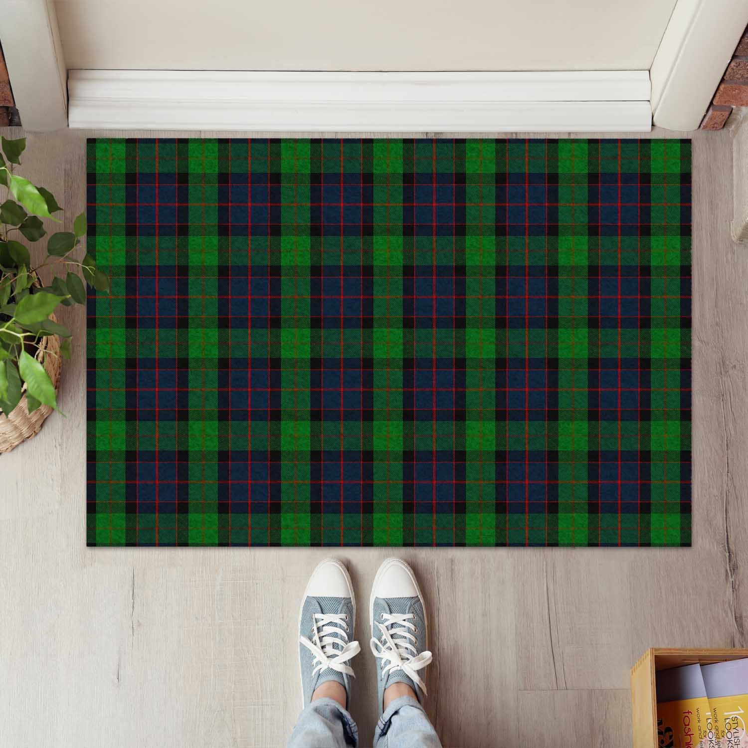 MacWilliam (McWilliam) Tartan Rubber Doormat - Tartan Vibes Clothing