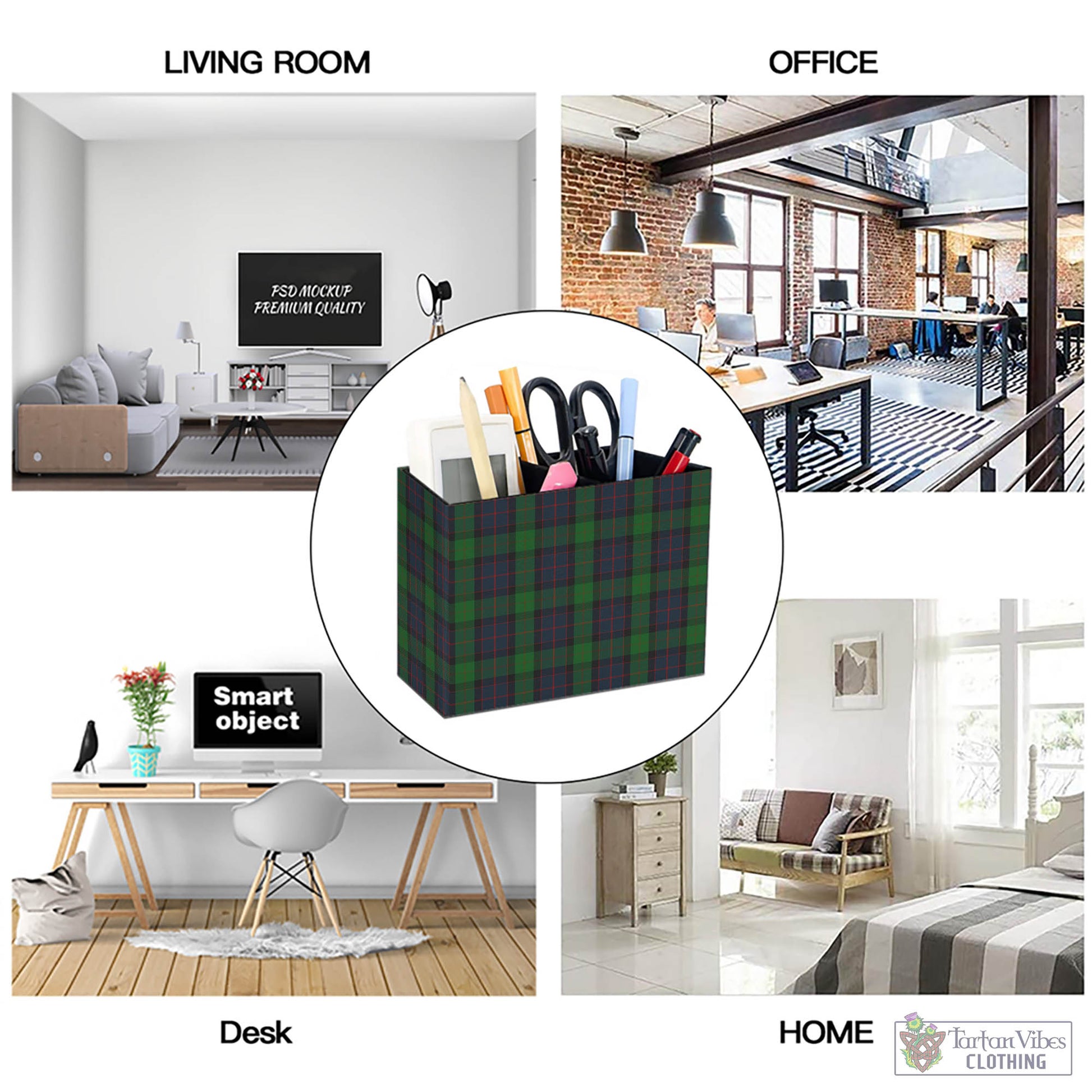 Tartan Vibes Clothing MacWilliam Tartan Pen Holder