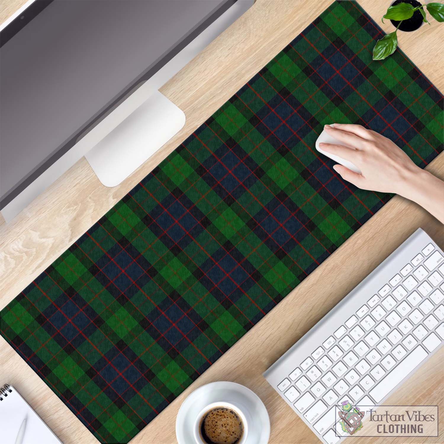 Tartan Vibes Clothing MacWilliam Tartan Mouse Pad