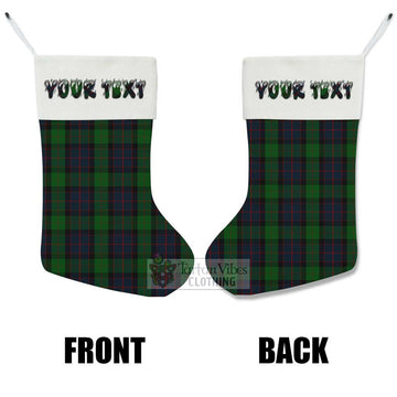 MacWilliam (McWilliam) Tartan Christmas Stocking with Personalized Text - Tartan Vibes Clothing