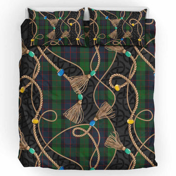 MacWilliam (McWilliam) Scottish Tartan Twisted Ropes Stylized Bedding Set UK Bedding Set UK King 91*87 inch - Tartan Vibes Clothing