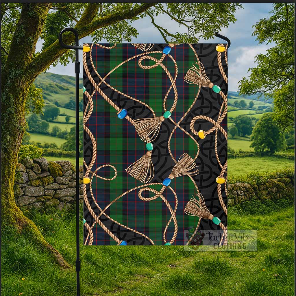 MacWilliam (McWilliam) Scottish Tartan Twisted Ropes Stylized Garden Flag - Tartan Vibes Clothing