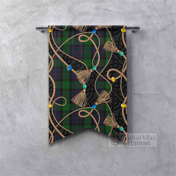 MacWilliam (McWilliam) Scottish Tartan Twisted Ropes Stylized Gonfalon Fishtail - Tartan Vibes Clothing