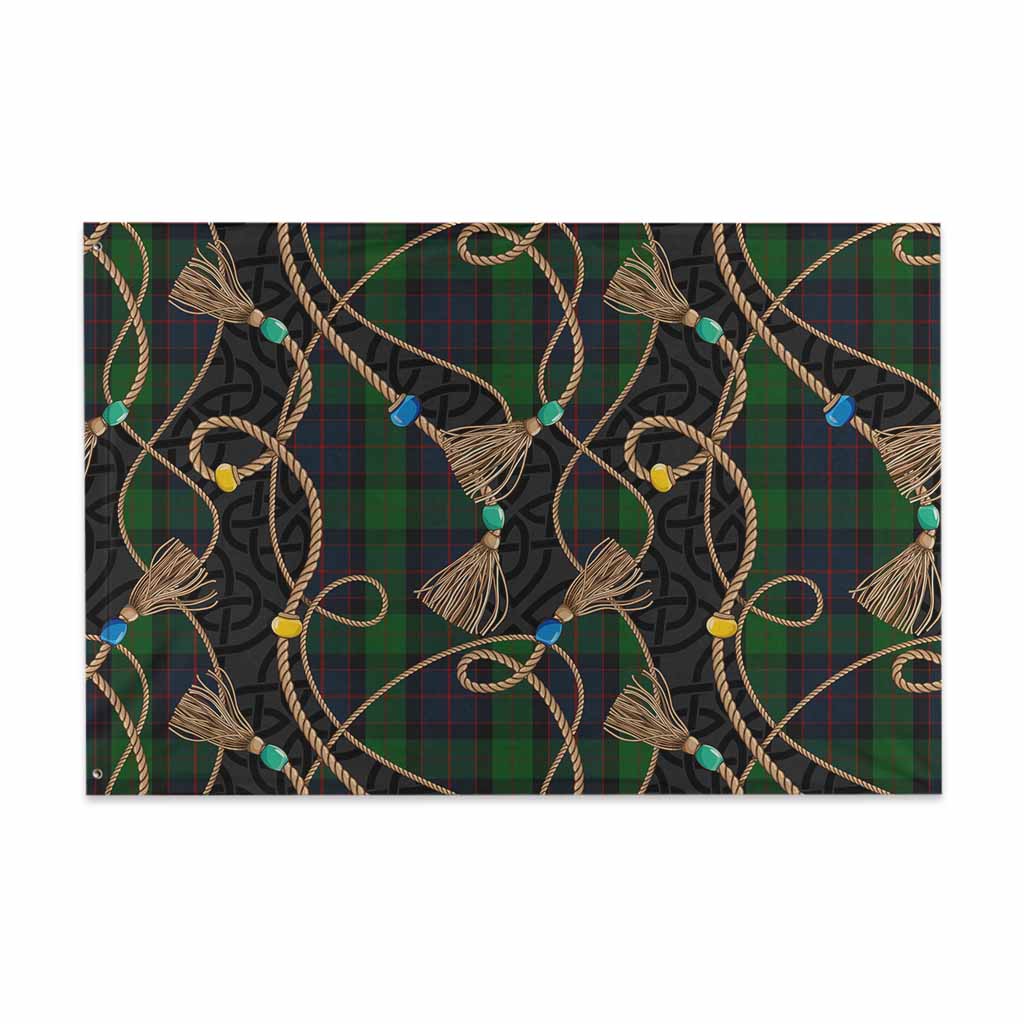 MacWilliam (McWilliam) Scottish Tartan Twisted Ropes Stylized House Flag 48*72 inch (120*180 cm) - Tartan Vibes Clothing