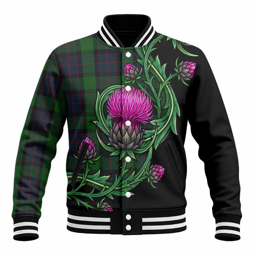 MacWilliam (McWilliam) Tartan Baseball Jacket Resilient Scottish Thistle Unisex - Tartan Vibes Clothing