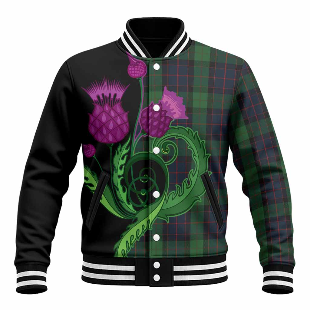 MacWilliam (McWilliam) Tartan Baseball Jacket Traditional Scottish Thistle Unisex - Tartan Vibes Clothing