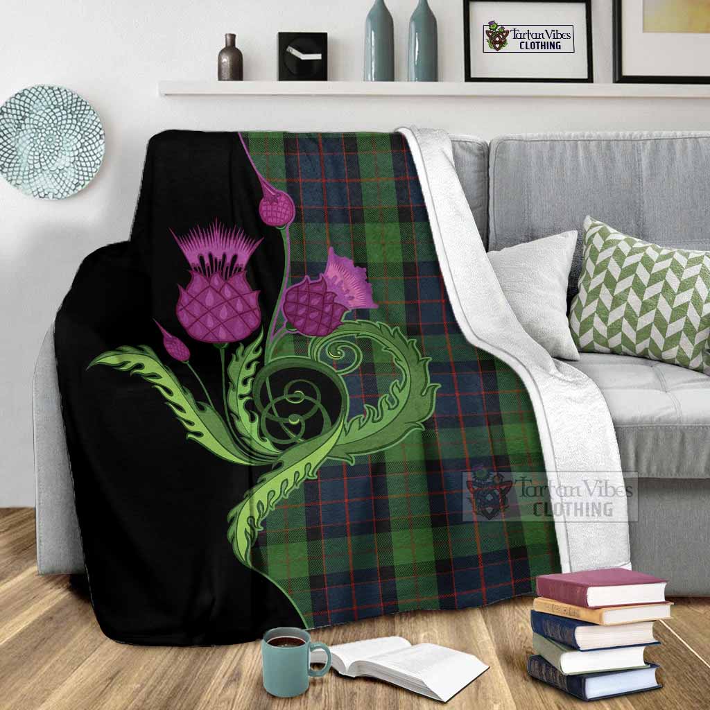 MacWilliam (McWilliam) Tartan Blanket Traditional Scottish Thistle - Tartan Vibes Clothing