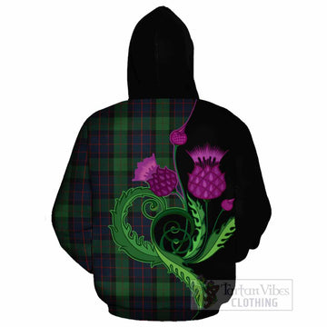 MacWilliam (McWilliam) Tartan Cotton Hoodie Traditional Scottish Thistle