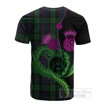 MacWilliam (McWilliam) Tartan Cotton T-shirt Traditional Scottish Thistle