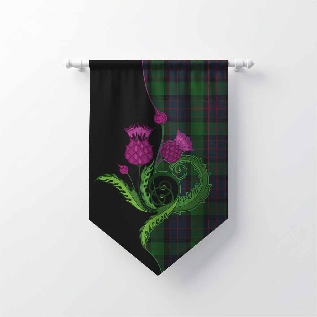 MacWilliam (McWilliam) Tartan Gonfalon Traditional Scottish Thistle Chevron - Tartan Vibes Clothing
