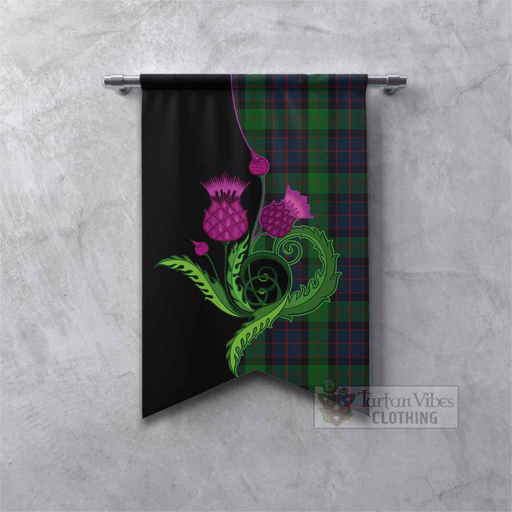MacWilliam (McWilliam) Tartan Gonfalon Traditional Scottish Thistle Fishtail - Tartan Vibes Clothing