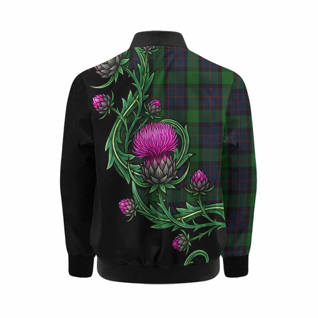 MacWilliam (McWilliam) Tartan Kid Bomber Jacket Resilient Scottish Thistle Kid - Tartan Vibes Clothing