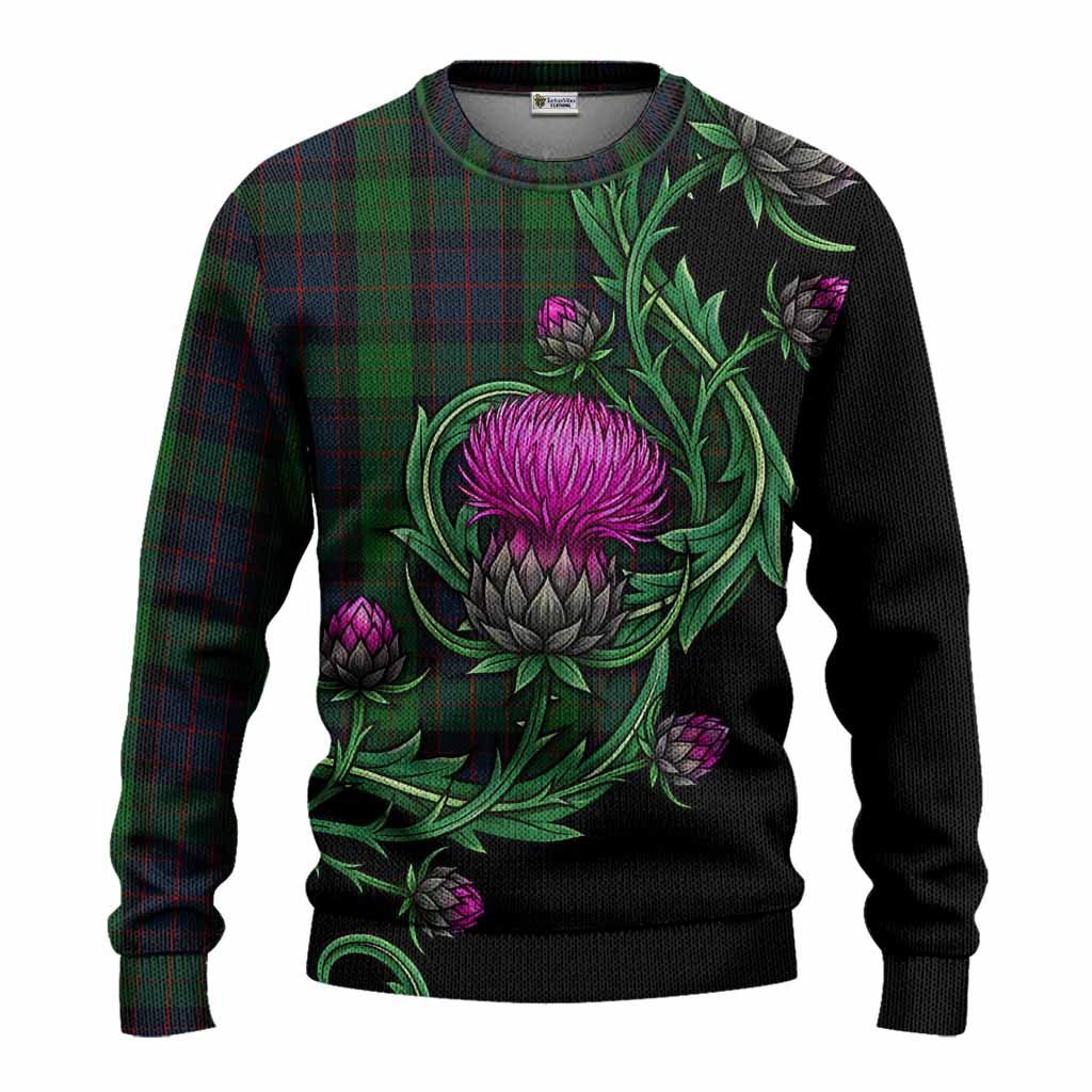 MacWilliam (McWilliam) Tartan Knitted Sweater Resilient Scottish Thistle Unisex - Tartan Vibes Clothing
