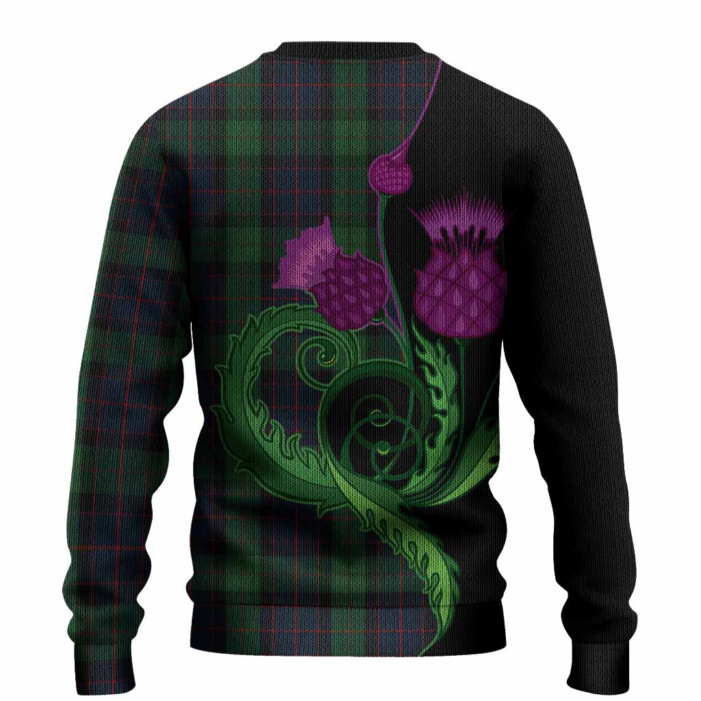 MacWilliam (McWilliam) Tartan Knitted Sweater Traditional Scottish Thistle