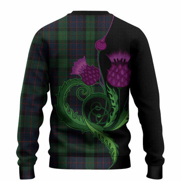 MacWilliam (McWilliam) Tartan Knitted Sweater Traditional Scottish Thistle