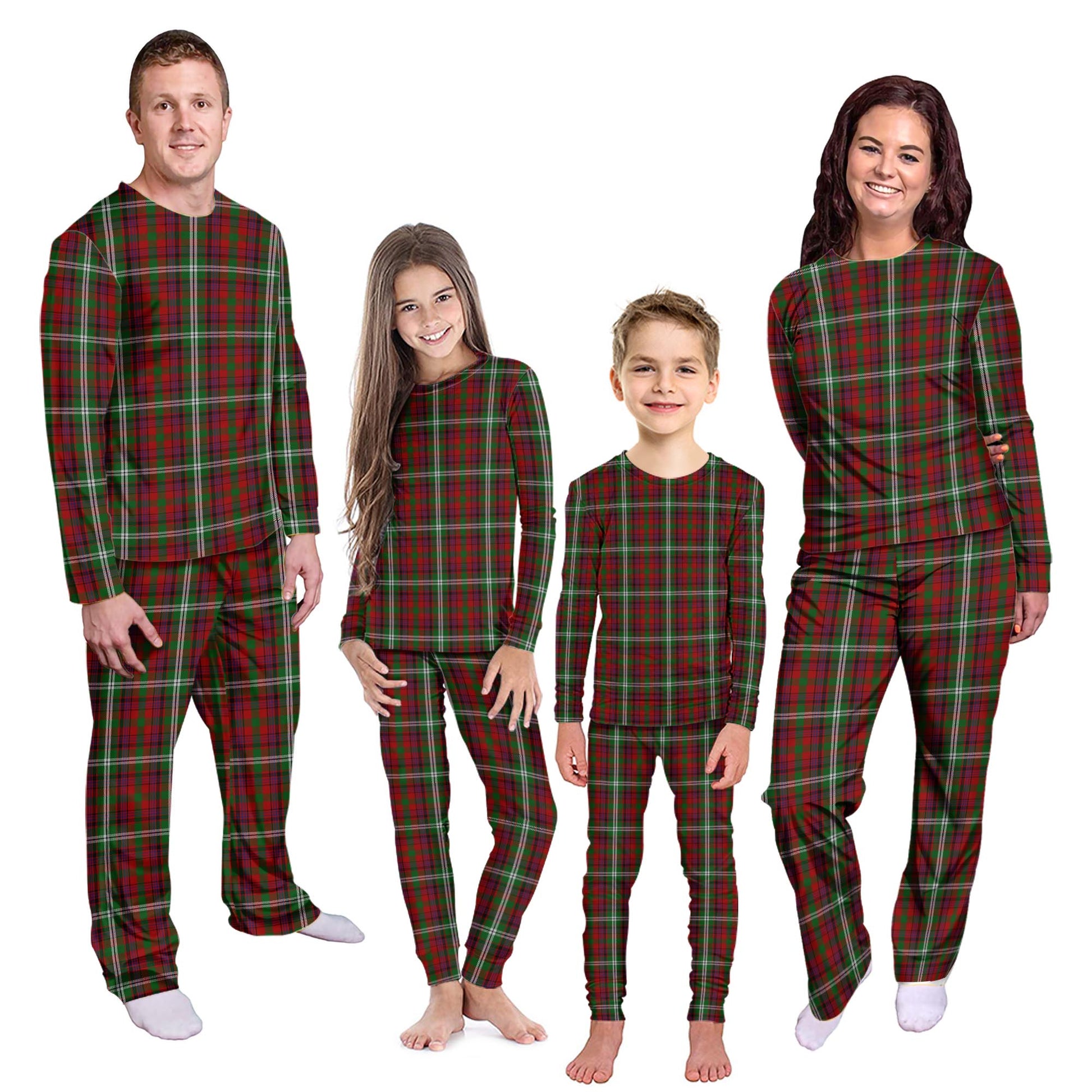 McGuire Tartan Pajamas Family Set Kid - Tartan Vibes Clothing