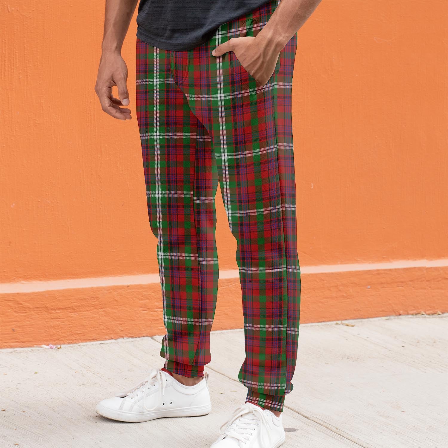 McGuire Tartan Joggers Pants S - Tartan Vibes Clothing