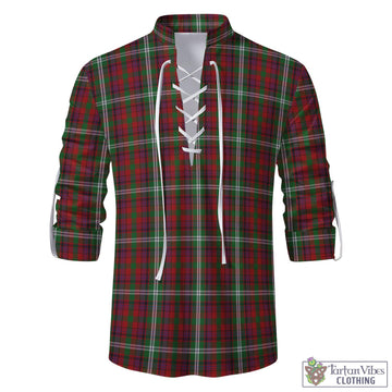 McGuire Tartan Men's Scottish Traditional Jacobite Ghillie Kilt Shirt - Tartan Vibes Clothing