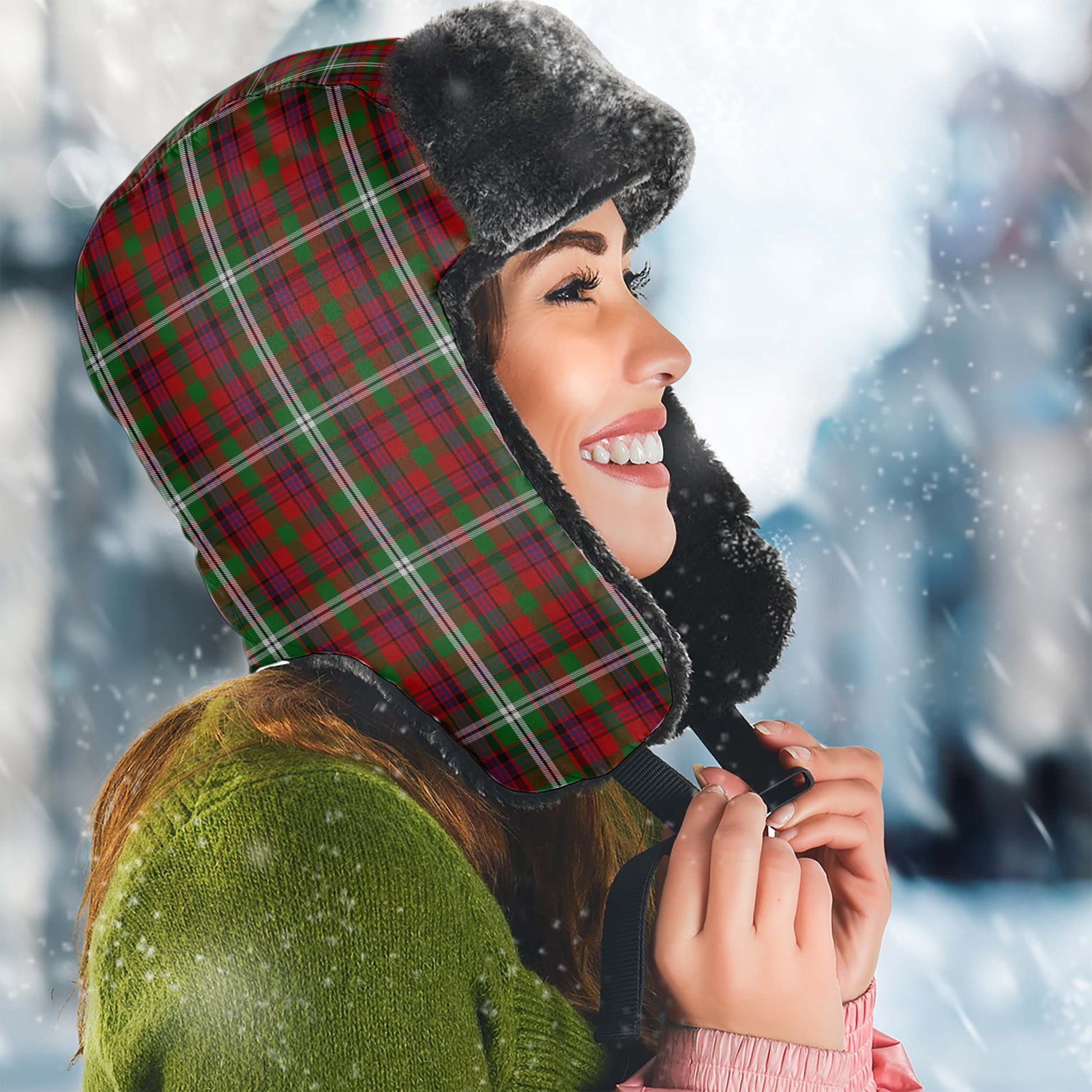 McGuire Tartan Winter Trapper Hat - Tartan Vibes Clothing