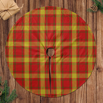 McGuire Modern Tartan Christmas Tree Skirt 47*47 inch - Tartan Vibes Clothing