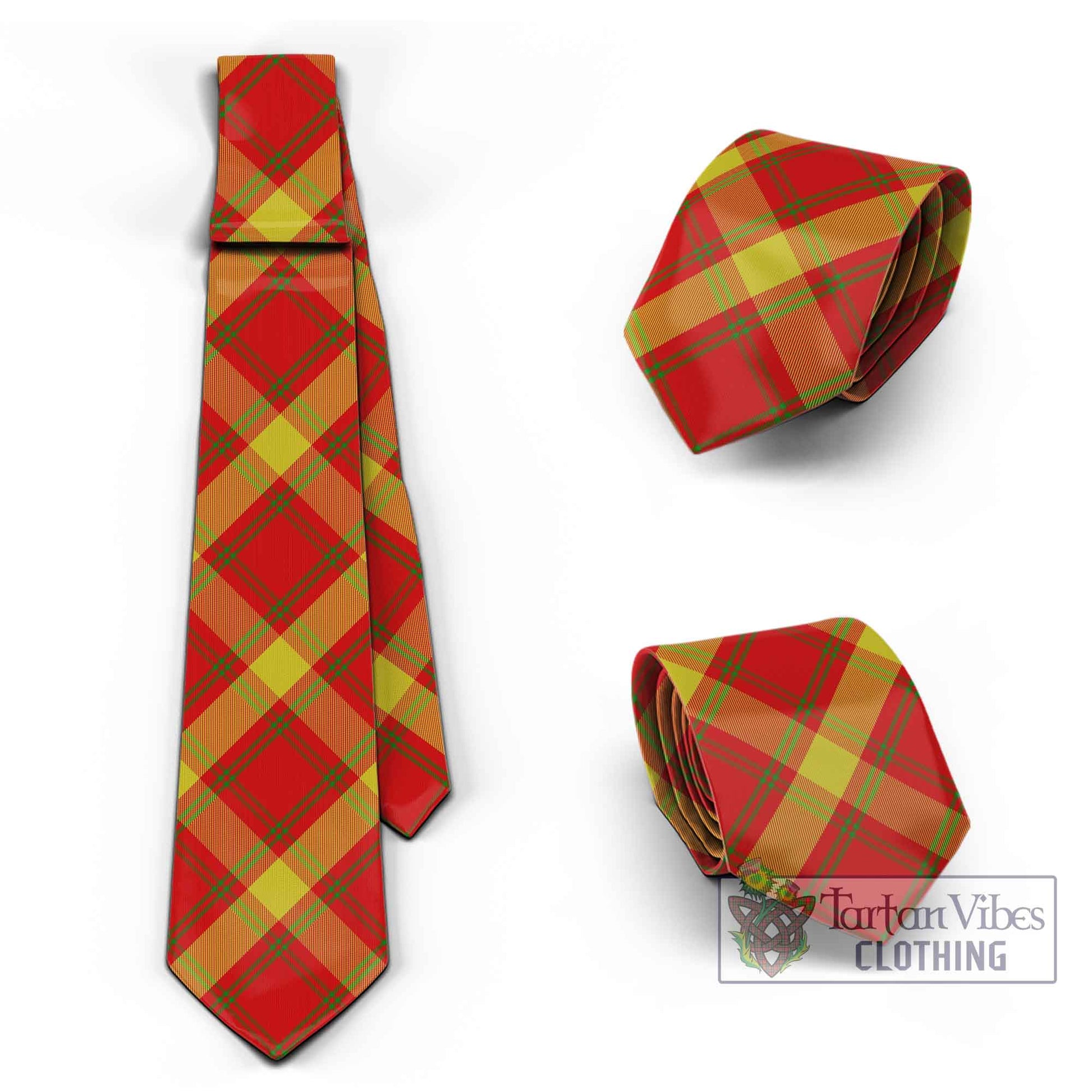 McGuire Modern Tartan Classic Necktie Cross Style Necktie One Size - Tartan Vibes Clothing