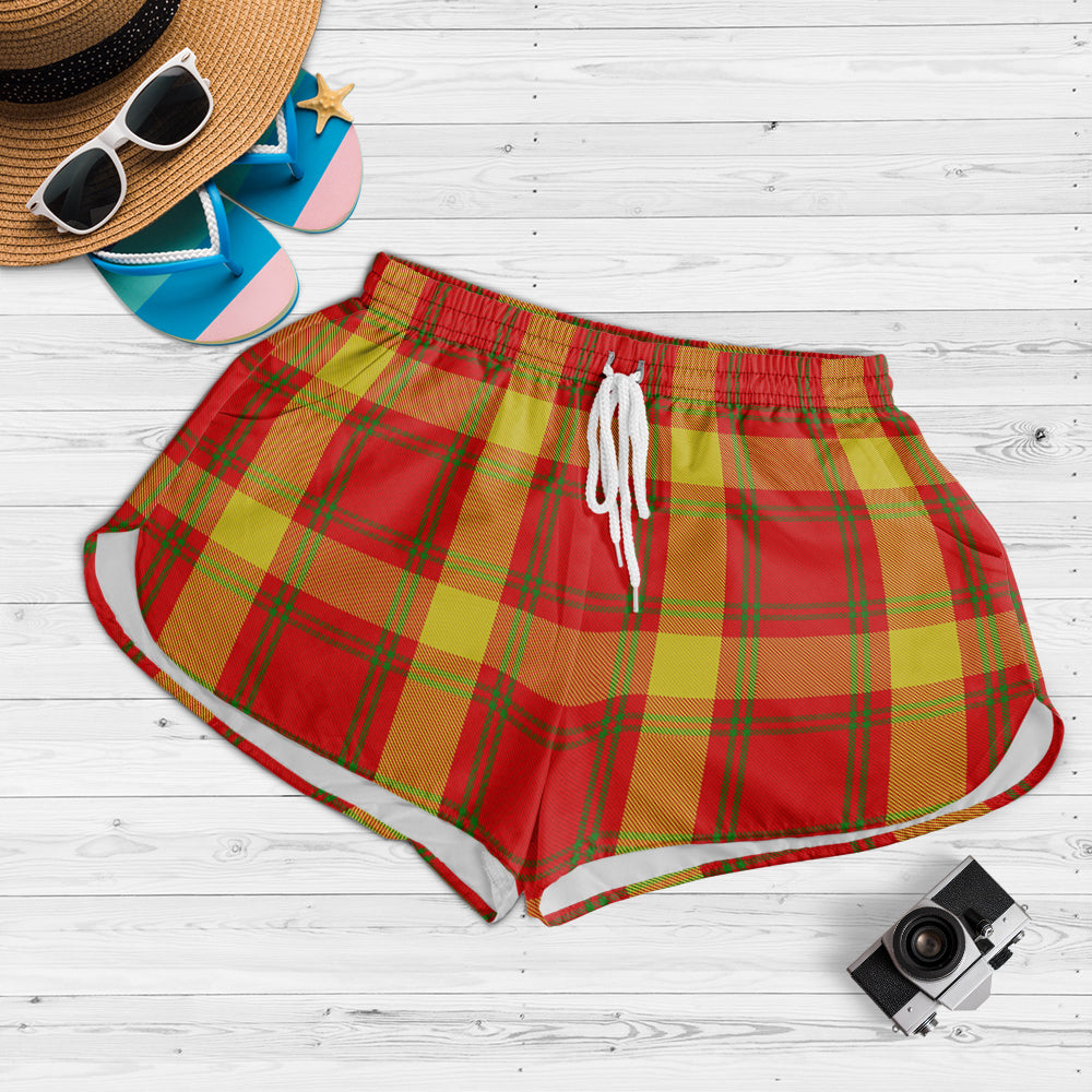 McGuire Modern Tartan Womens Shorts 4XL - Tartan Vibes Clothing