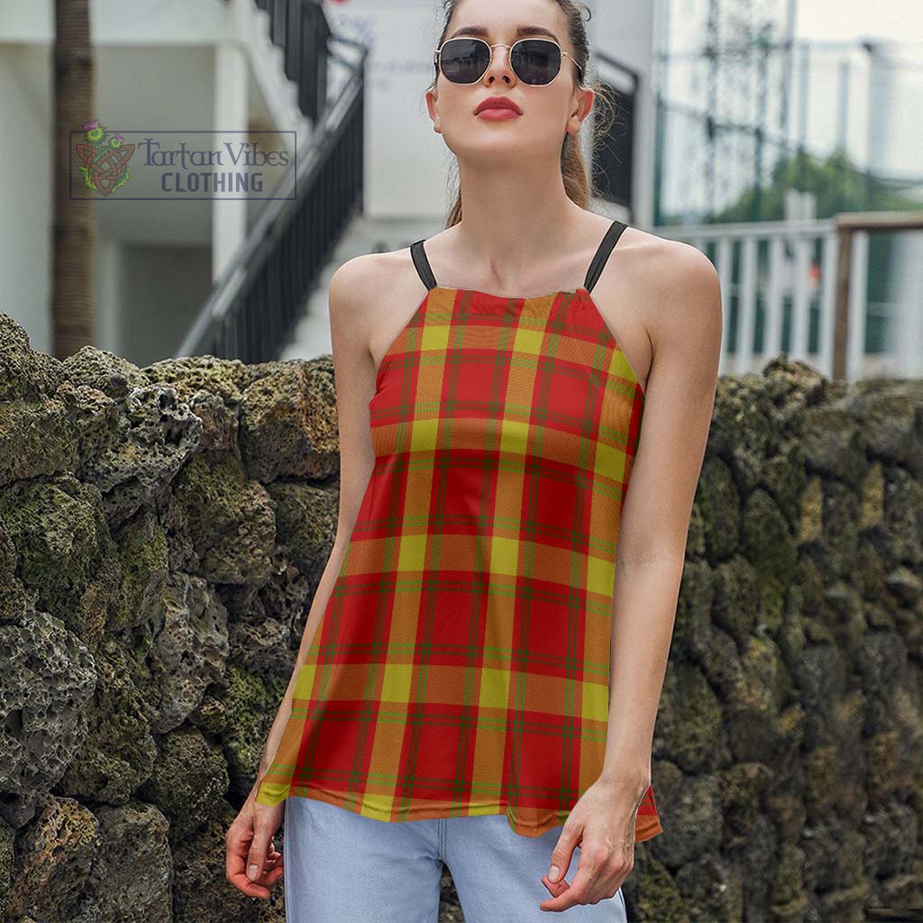 McGuire Modern Tartan Loose Halter Neck Camisole Women - Tartan Vibes Clothing