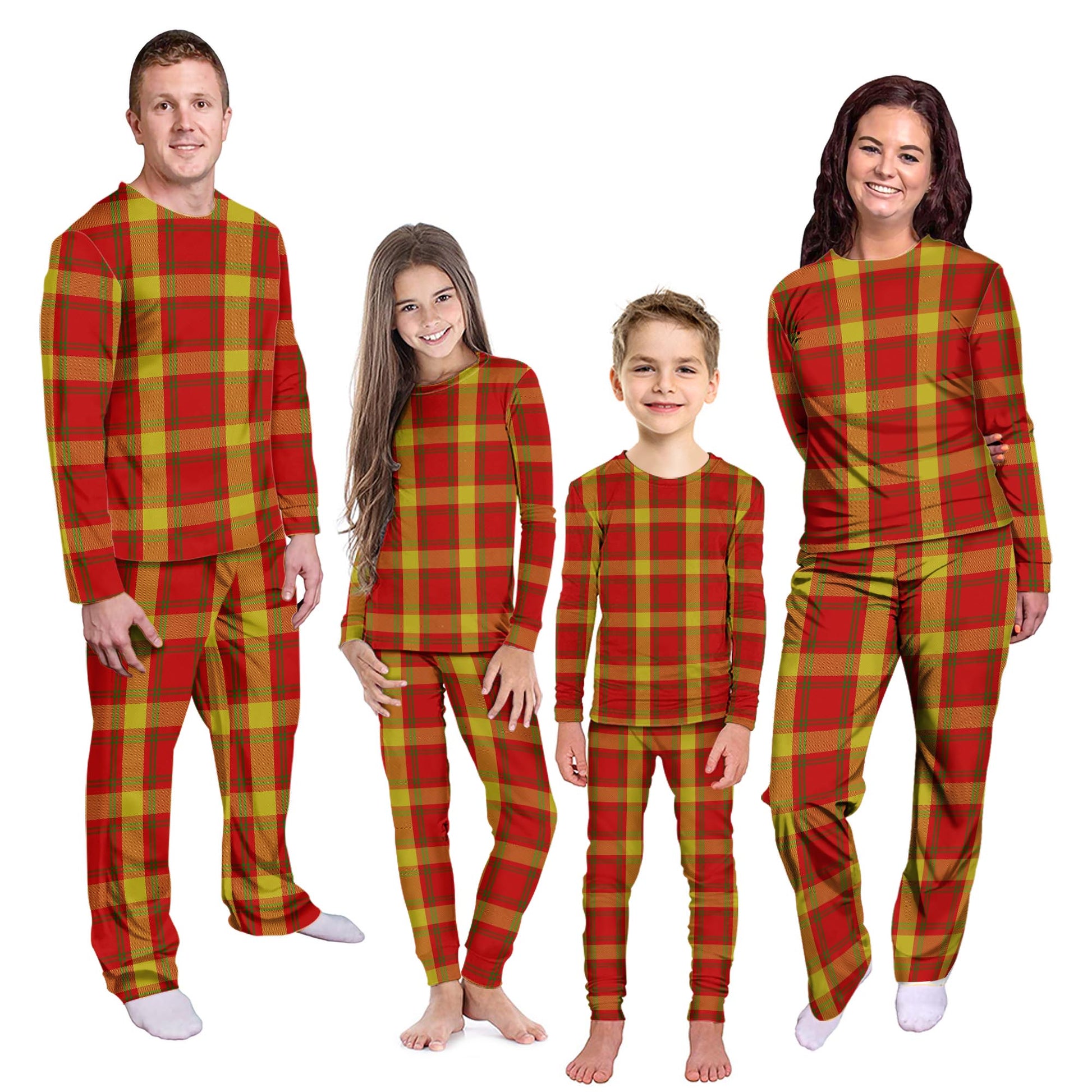 McGuire Modern Tartan Pajamas Family Set Kid - Tartan Vibes Clothing