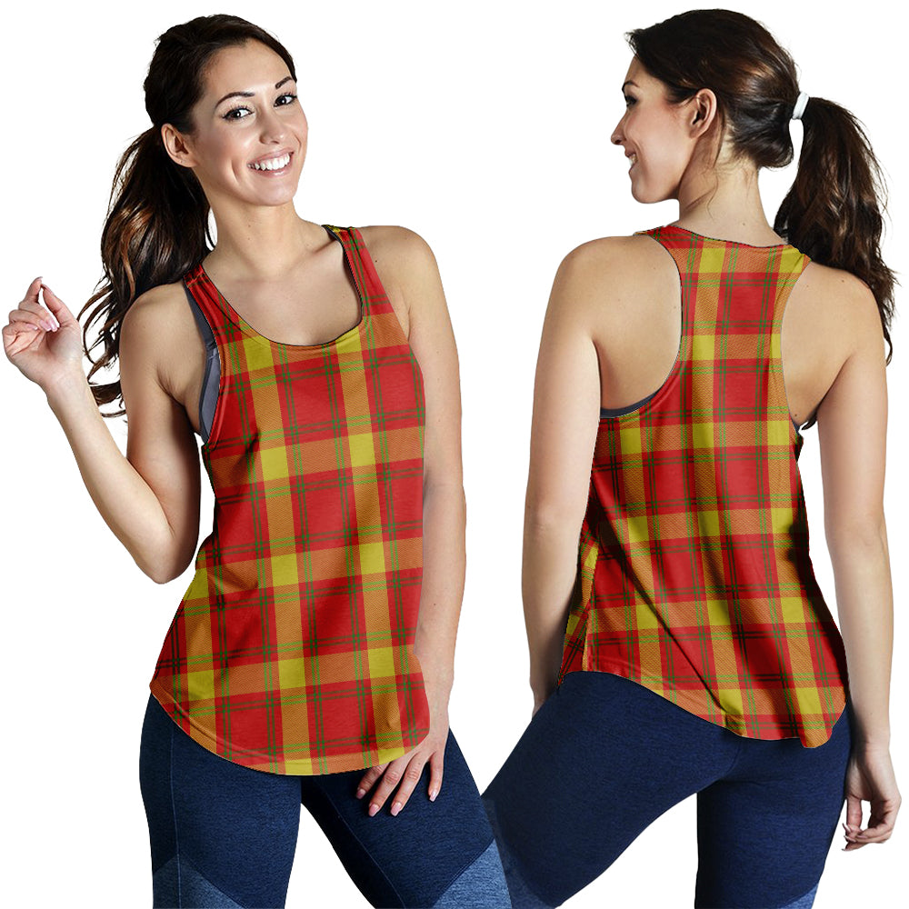 McGuire Modern Tartan Women Racerback Tanks 4XL - Tartan Vibes Clothing