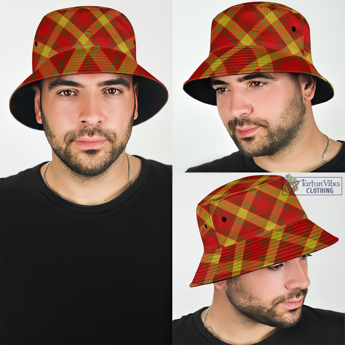 Tartan Vibes Clothing Maguire Modern Tartan Bucket Hat