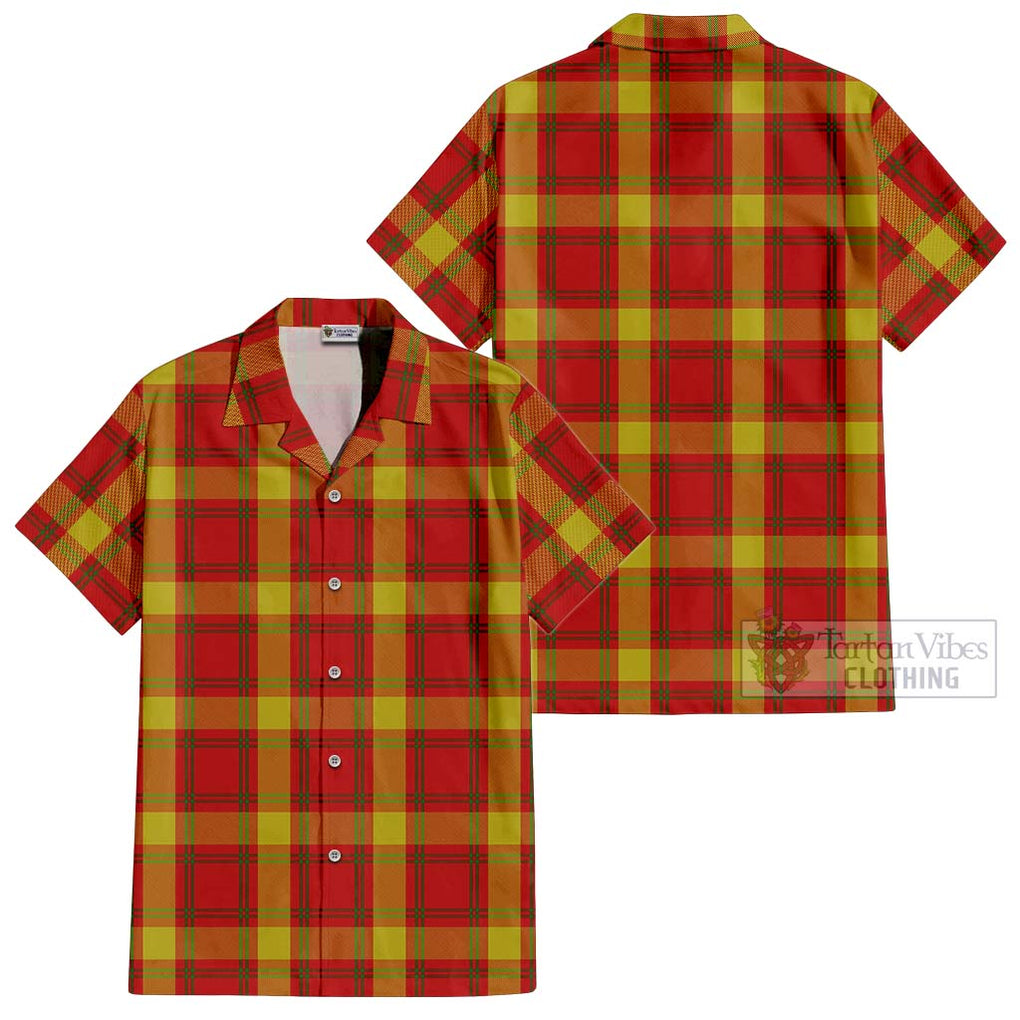 McGuire Modern Tartan Cotton Hawaiian Shirt - Tartan Vibes Clothing