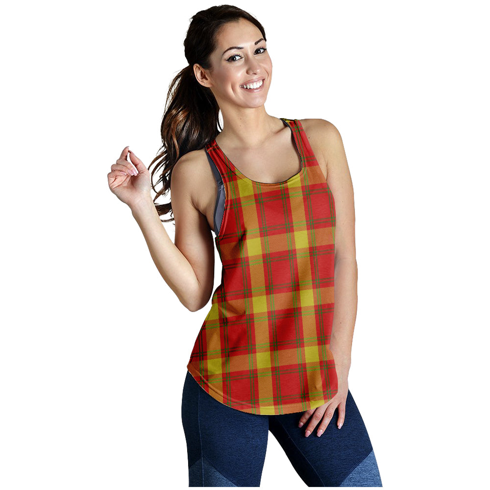 McGuire Modern Tartan Women Racerback Tanks - Tartan Vibes Clothing