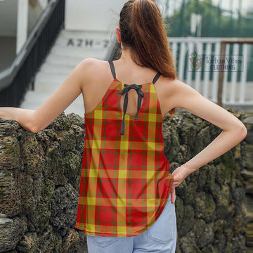McGuire Modern Tartan Loose Halter Neck Camisole - Tartan Vibes Clothing