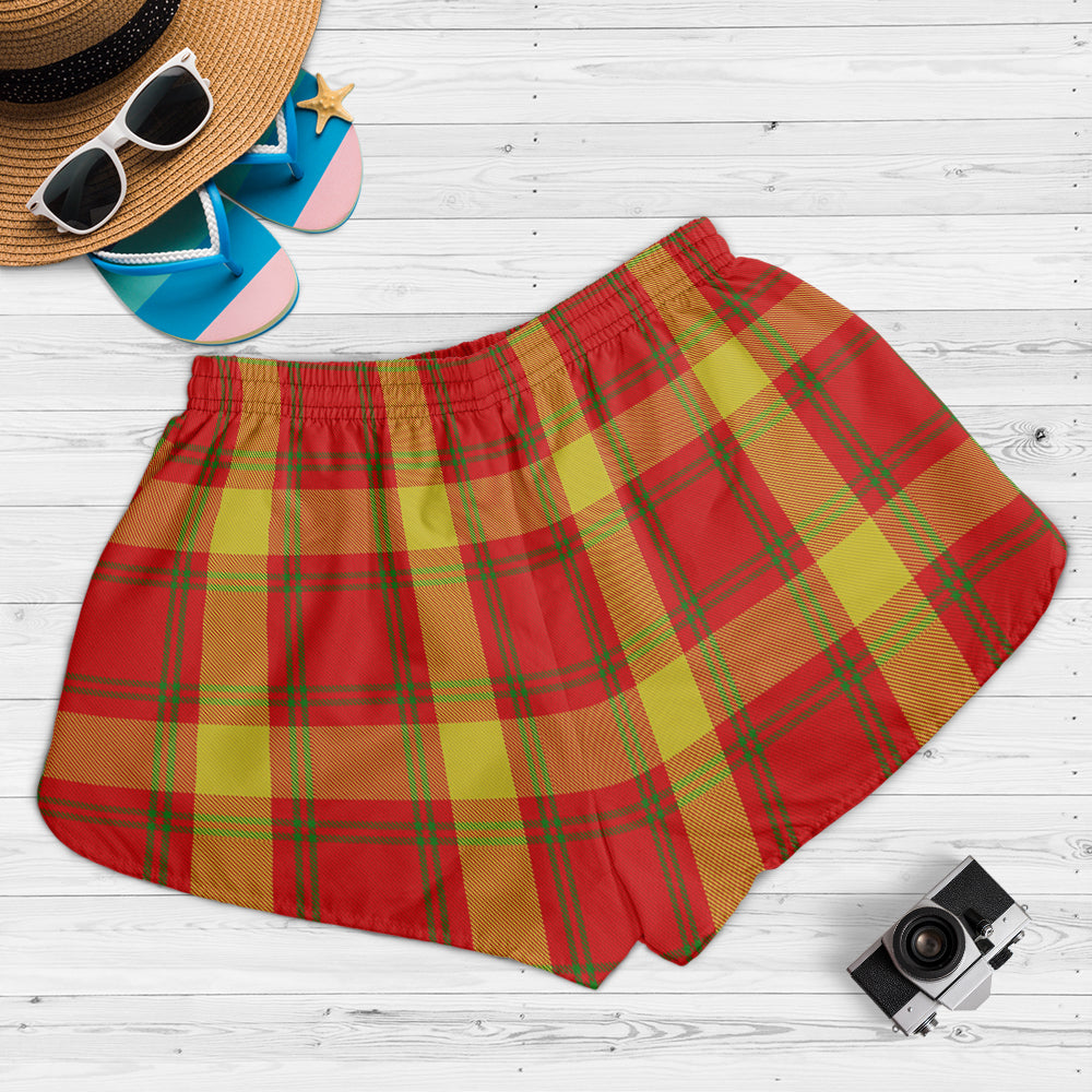 McGuire Modern Tartan Womens Shorts - Tartan Vibes Clothing