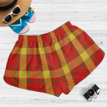 McGuire Modern Tartan Womens Shorts - Tartan Vibes Clothing