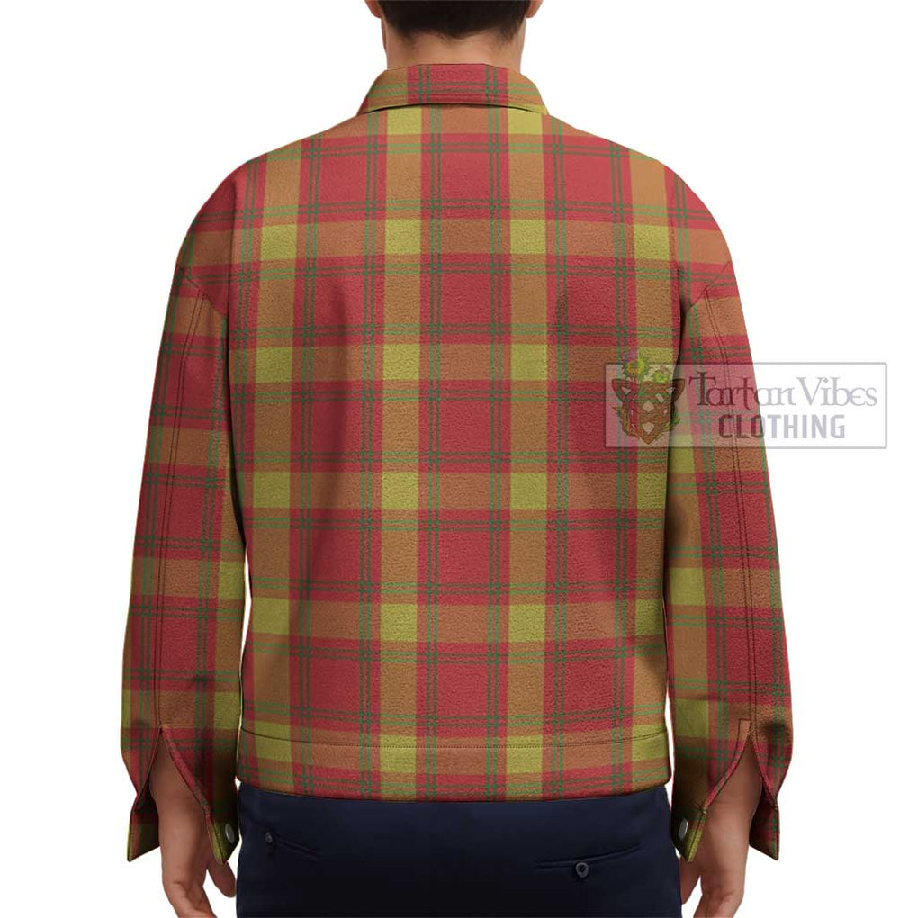 McGuire Modern Tartan Unisex Lapel Cotton Jacket - Tartan Vibes Clothing