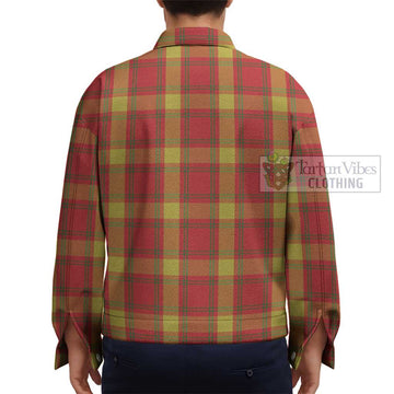 McGuire Modern Tartan Unisex Lapel Cotton Jacket - Tartan Vibes Clothing