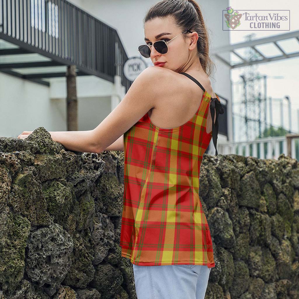McGuire Modern Tartan Loose Halter Neck Camisole - Tartan Vibes Clothing