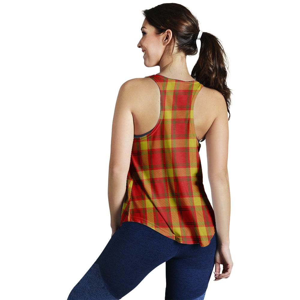 McGuire Modern Tartan Women Racerback Tanks - Tartan Vibes Clothing