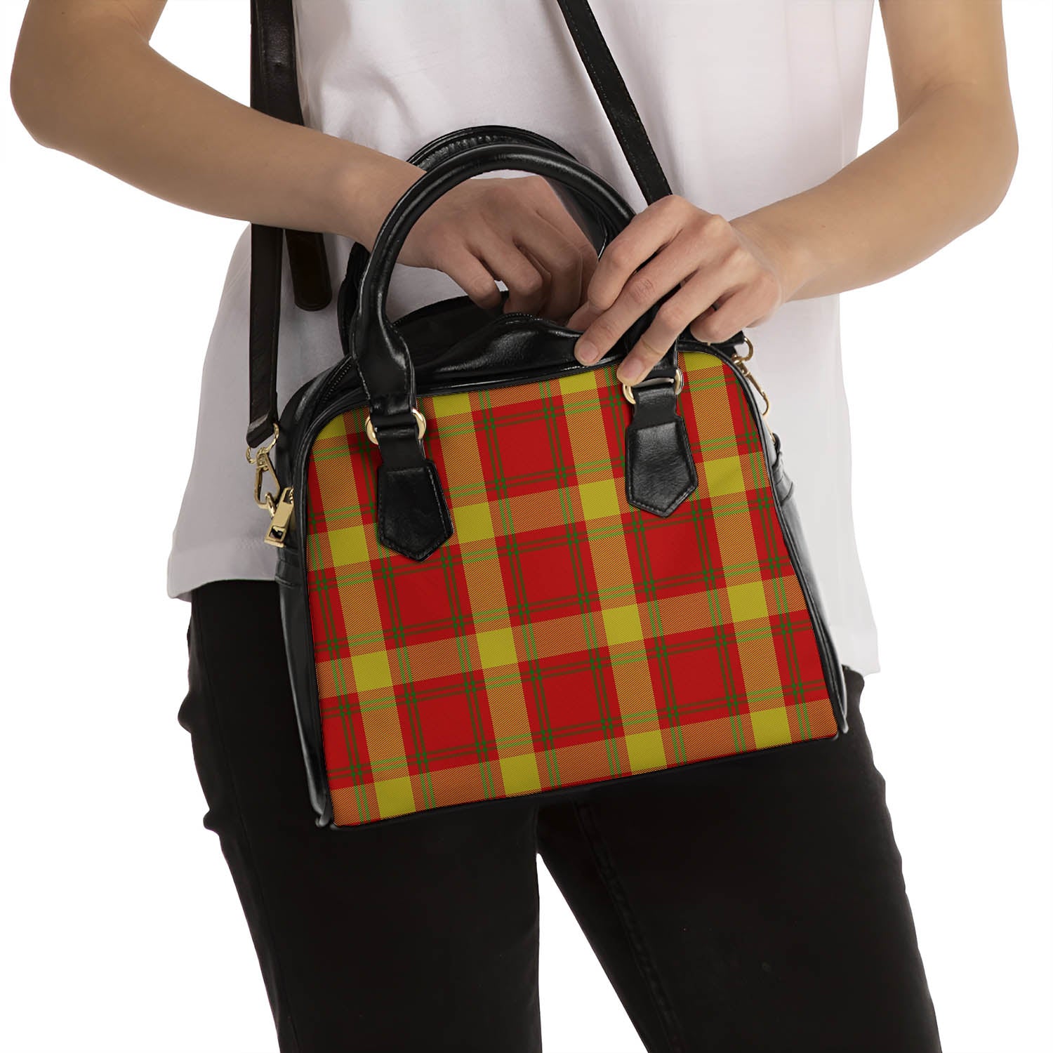 McGuire Modern Tartan Shoulder Handbags - Tartan Vibes Clothing