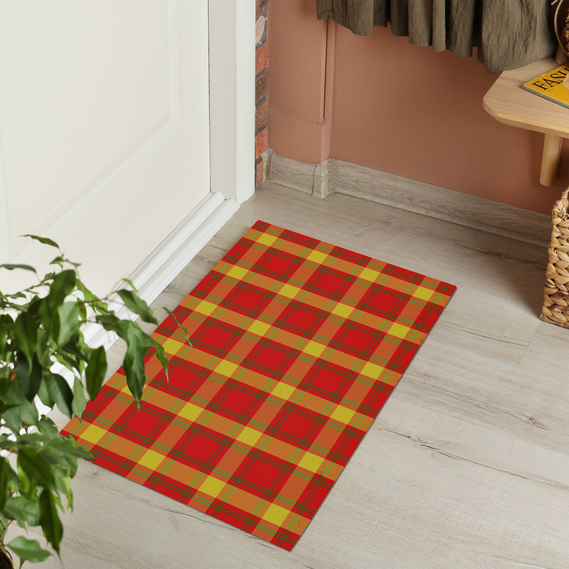 McGuire Modern Tartan Rubber Doormat - Tartan Vibes Clothing