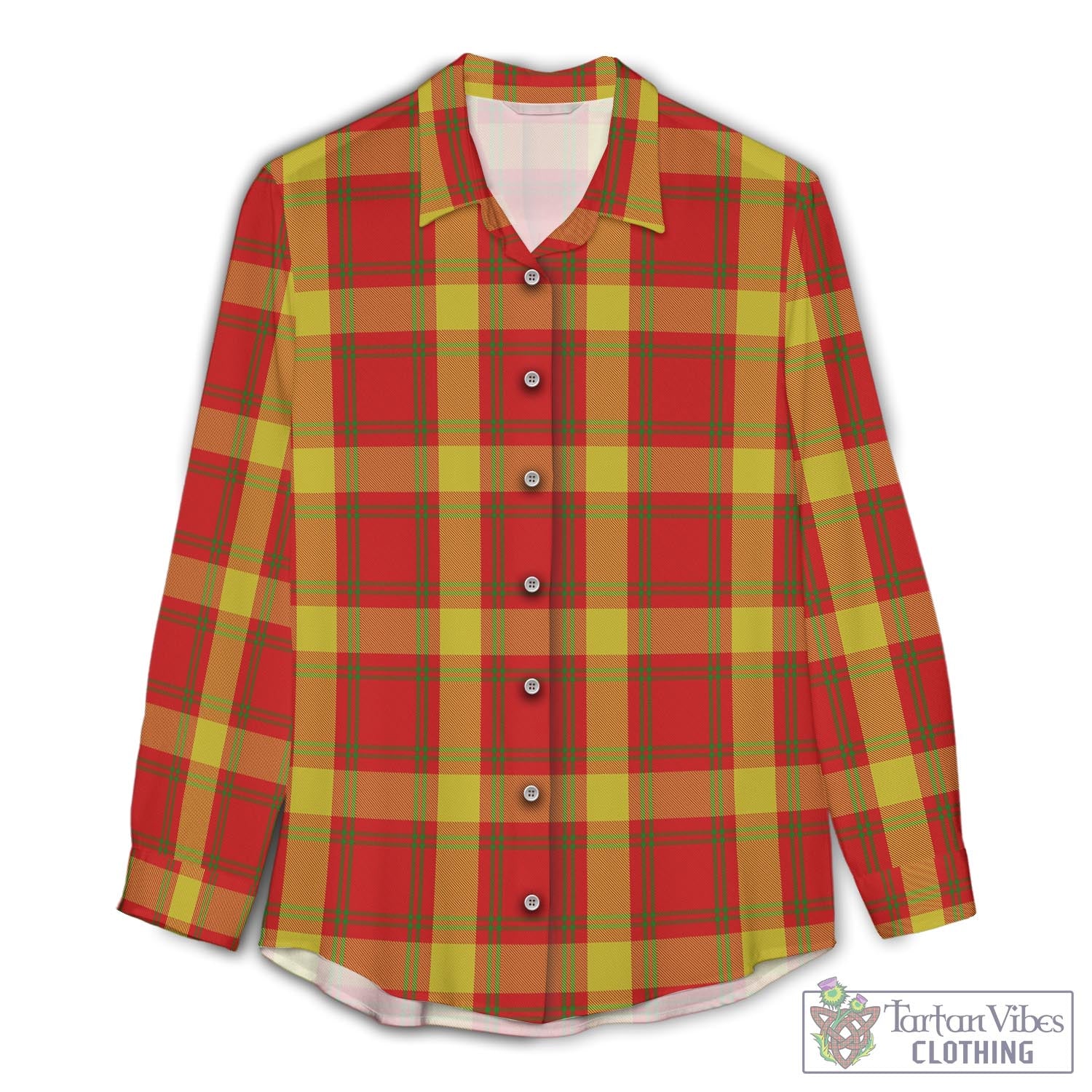 McGuire Modern Tartan Women's Casual Shirt - Tartan Vibes Clothing