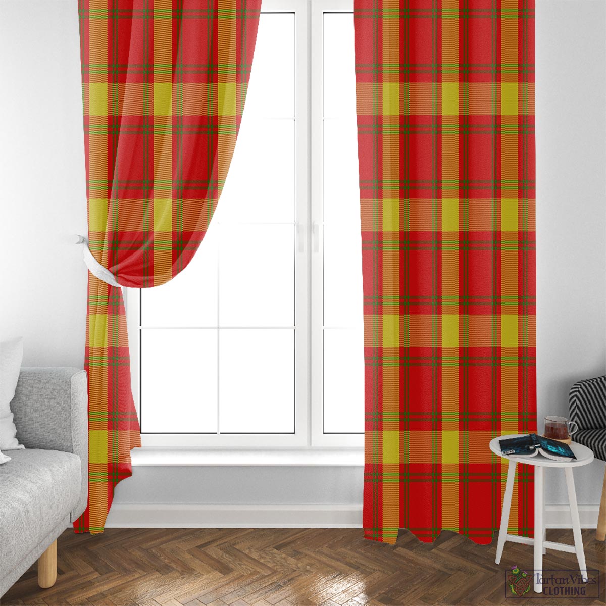 Maguire Modern Tartan Window Curtain