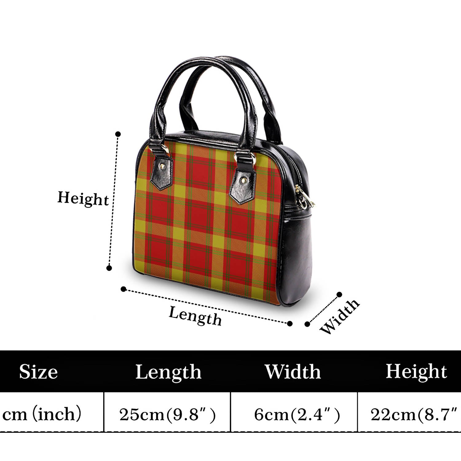 McGuire Modern Tartan Shoulder Handbags - Tartan Vibes Clothing